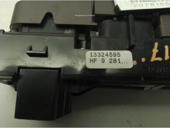 INTERRUPTOR WARNING OPEL INSIGNIA A (G09)|Desguaces La Cabaña