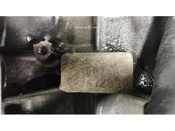 4HW (DW12TED4) MOTOR CITROEN C8 (EA_, EB_)|Desguaces La Cabaña