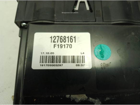 12768161, MANDO CLIMA SAAB 9-5 (YS3E)|Desguaces La Cabaña