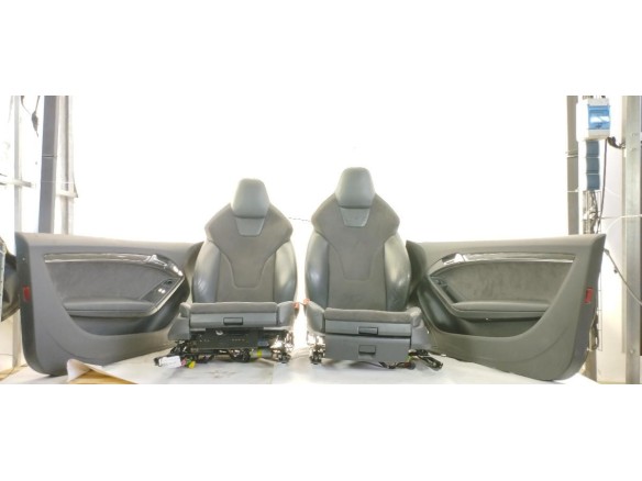 CONJUNTO ASIENTOS + TAPIZADOS AUDI A5 Sportback (8TA) |Desguaces La Cabaña