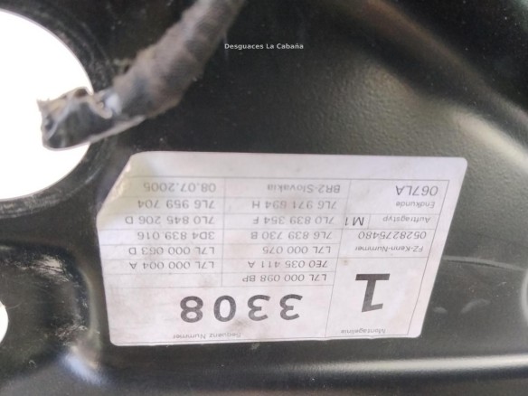 7L0839462D ELEVALUNAS PUERTA LAT TRA DER VW TOUAREG (7LA, 7L6, 7L7)|Desguaces La Cabaña