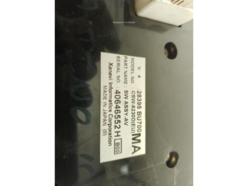 28395BU700MA, MANDO CALEFACCION NISSAN ALMERA TINO (V10)|Desguaces La Cabaña