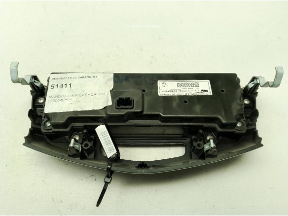 275004EA0A, MANDO CLIMA NISSAN QASHQAI / QASHQAI +2 I (J10, JJ10)|Desguaces La Cabaña
