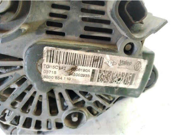 8200854119 ALTERNADOR RENAULT MASTER III Furgón (FV)|Desguaces La Cabaña
