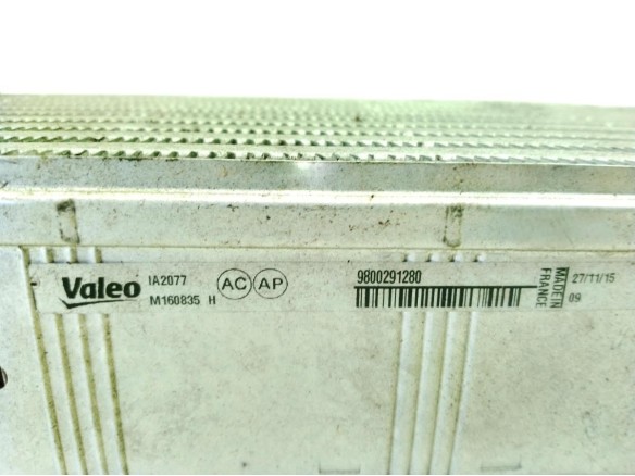 9800291280 INTERCOOLER CITROEN C4 II (B7)|Desguaces La Cabaña