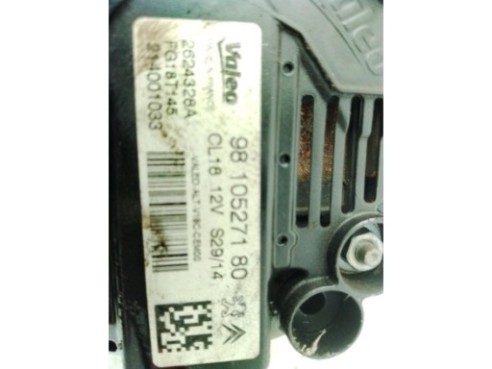 9810527180 ALTERNADOR PEUGEOT 5008|Desguaces La Cabaña