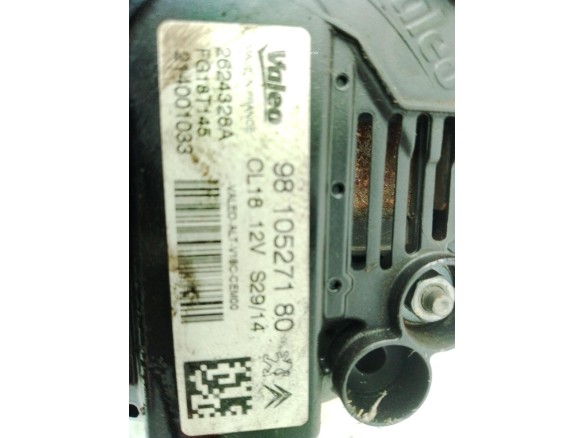 9810527180 ALTERNADOR PEUGEOT 5008|Desguaces La Cabaña