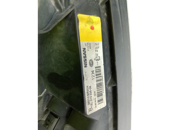   FARO DERECHO NISSAN QASHQAI / QASHQAI +2 I (J10, JJ10)|Desguaces La Cabaña