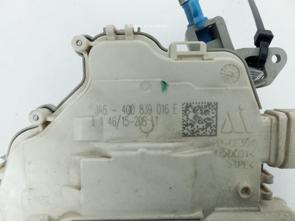 4G0839016E CERRADURA PUERTA LAT TRA DER AUDI A3 Sportback (8VA, 8VF) |Desguaces La Cabaña