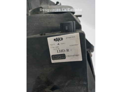 45560393 FARO DERECHO CITROEN NEMO Furgón (AA_) |Desguaces La Cabaña