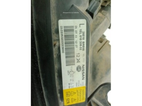   FARO DERECHO NISSAN QASHQAI / QASHQAI +2 I (J10, JJ10)|Desguaces La Cabaña