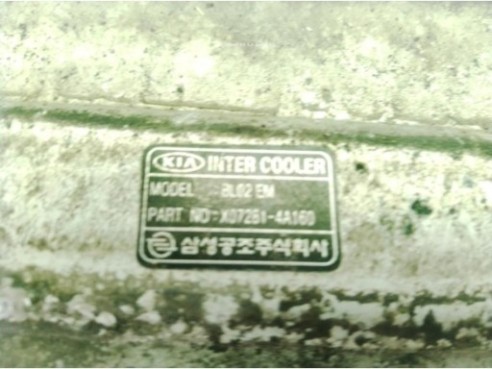 281904A160 INTERCOOLER KIA SORENTO I (JC)|Desguaces La Cabaña
