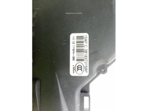 3B1837015AP CERRADURA PUERTA LAT DEL IZQ SEAT LEON (1M1)|Desguaces La Cabaña