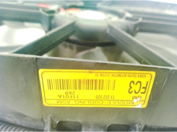 13427159 ELECTROVENTILADOR CHEVROLET CRUZE (J300)|Desguaces La Cabaña