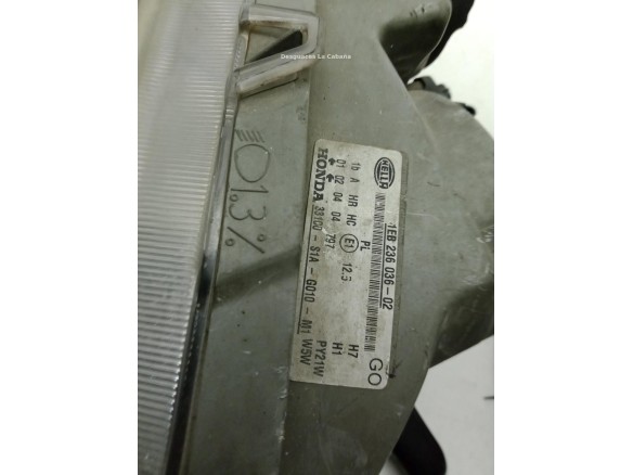 FARO DERECHO HONDA ACCORD IV (CB)|Desguaces La Cabaña