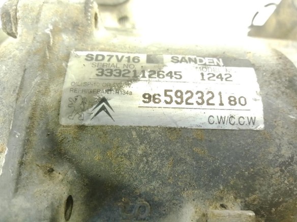 9659232180 COMPRESOR AA CITROEN JUMPY Furgón|Desguaces La Cabaña