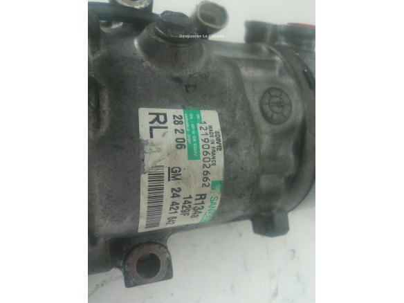 12190602662 COMPRESOR AA OPEL MERIVA A Limusina (X03)|Desguaces La Cabaña