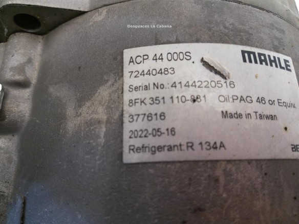 8FK351110881 COMPRESOR AA AUDI A6 (4F2, C6)|Desguaces La Cabaña