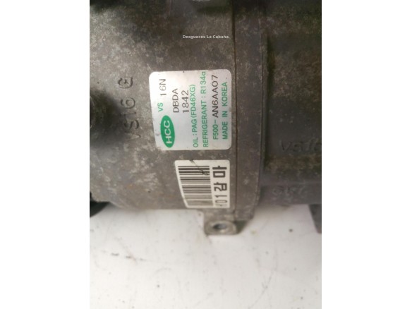  F500AN6AA07 COMPRESOR AA HYUNDAI i30 Ranchera familiar (FD)|Desguaces La Cabaña