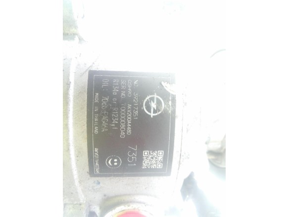 39217351 COMPRESOR AA OPEL ASTRA K (B16)|Desguaces La Cabaña