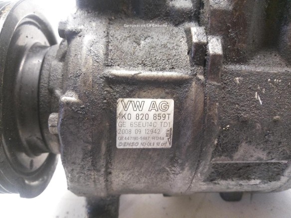 1K0820859T COMPRESOR AA VW GOLF V (1K1)|Desguaces La Cabaña