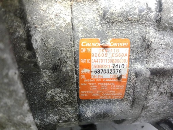 92600ES60A COMPRESOR AA NISSAN X-TRAIL (T30)|Desguaces La Cabaña