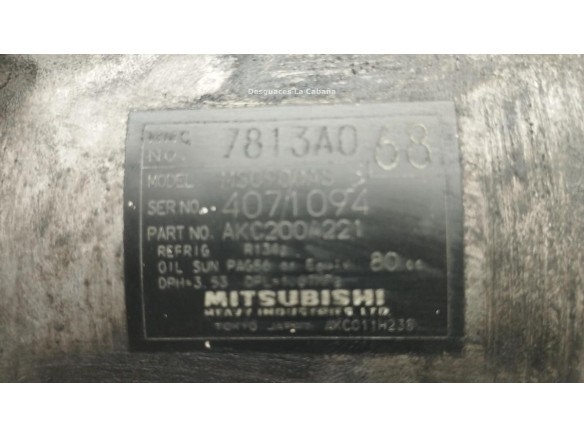 AKC200A221 COMPRESOR AA MITSUBISHI OUTLANDER II (CW_W)|Desguaces La Cabaña