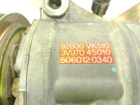 92600VK510 COMPRESOR AA NISSAN PICK UP (D22)|Desguaces La Cabaña