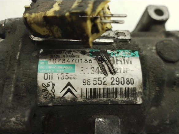 9655229080 COMPRESOR AA CITROEN JUMPY Furgón|Desguaces La Cabaña