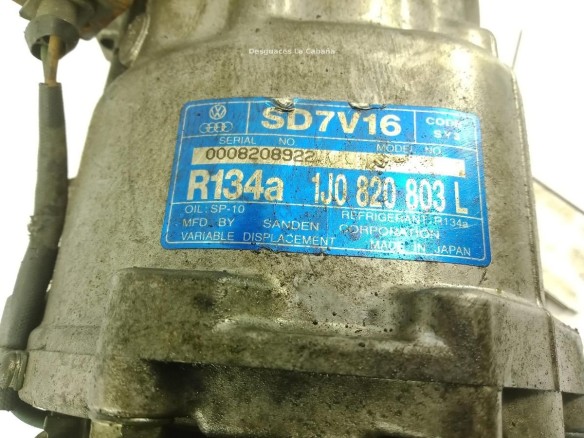 1J0820803L COMPRESOR AA FORD GALAXY (WGR)|Desguaces La Cabaña