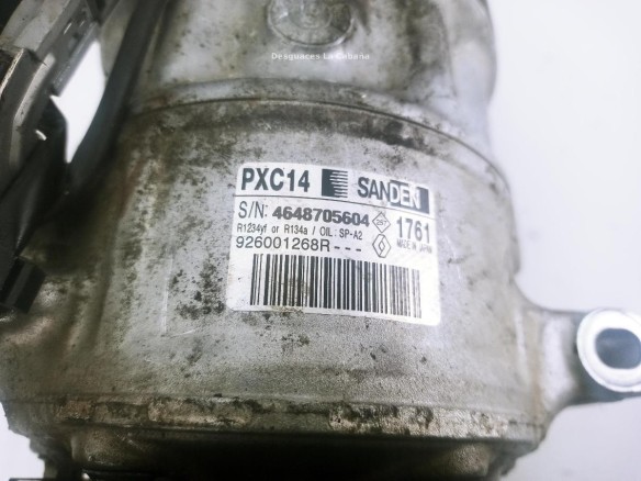 926001268R COMPRESOR AA RENAULT MEGANE IV (B9A/M_)|Desguaces La Cabaña