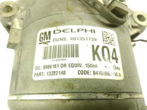 13322148 COMPRESOR AA OPEL ZAFIRA B (A05)|Desguaces La Cabaña