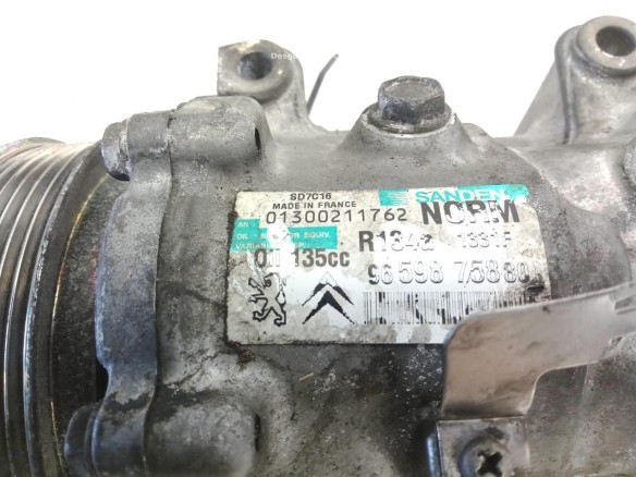 9659875880 COMPRESOR AA CITROEN C4 Picasso I Limusina (UD_)|Desguaces La Cabaña