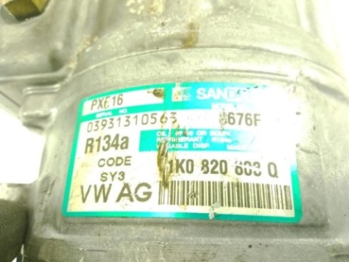 1K0820803Q COMPRESOR AA VW PASSAT (3C2)|Desguaces La Cabaña