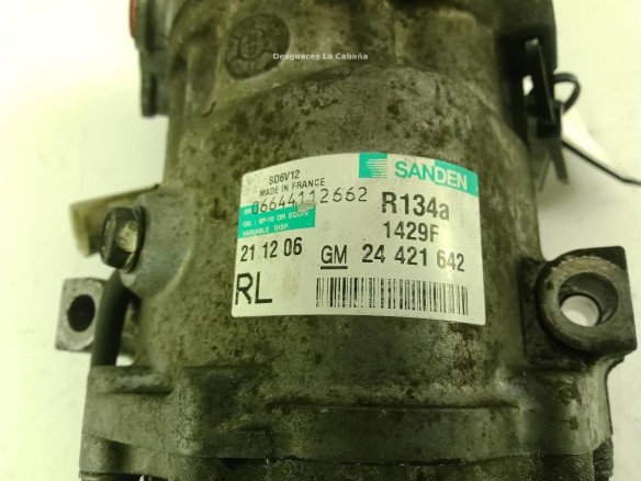 06644112662 COMPRESOR AA OPEL MERIVA A Limusina (X03)|Desguaces La Cabaña