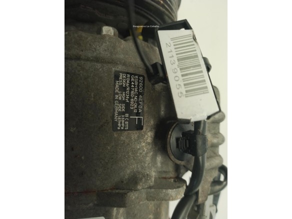926004EF0A COMPRESOR AA NISSAN QASHQAI II Todo terreno, cerrada (J11, J11_)|Desguaces La Cabaña