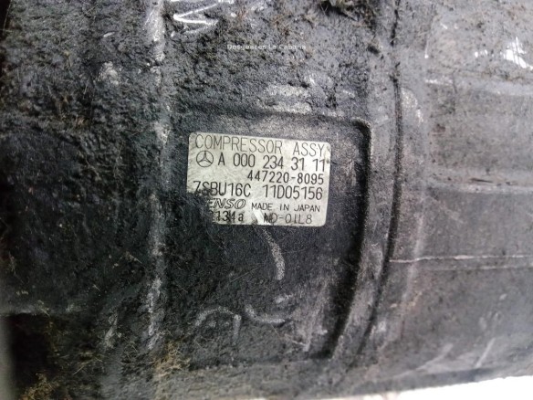 A0001233111 COMPRESOR AA MERCEDES BENZ VITO Furgón (638)|Desguaces La Cabaña