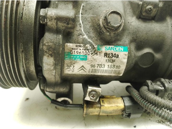 9670318880 COMPRESOR AA PEUGEOT 207 (WA_, WC_)|Desguaces La Cabaña