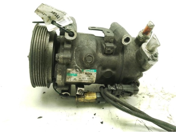 9670318880 COMPRESOR AA PEUGEOT 207 (WA_, WC_)|Desguaces La Cabaña