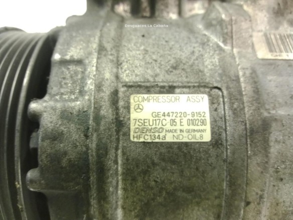 GE4472209152 COMPRESOR AA MERCEDES BENZ CLK (C209)|Desguaces La Cabaña