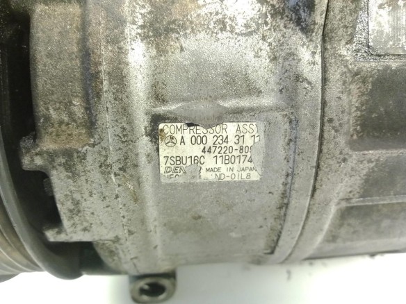 A0002343111 COMPRESOR AA MERCEDES BENZ CLASE M (W163)|Desguaces La Cabaña