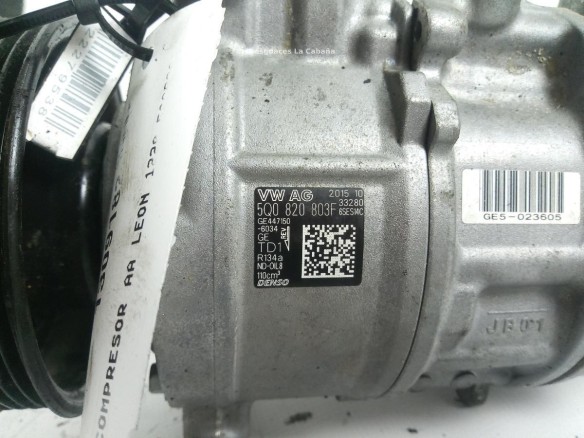 5Q0820803F COMPRESOR AA SEAT LEON ST (5F8)|Desguaces La Cabaña