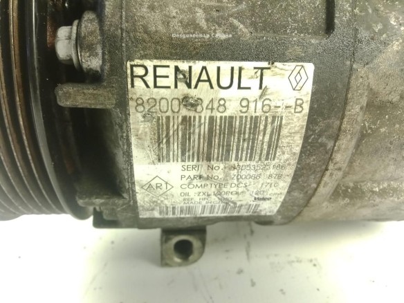 8200348916B COMPRESOR AA RENAULT MASTER III Furgón (FV)|Desguaces La Cabaña