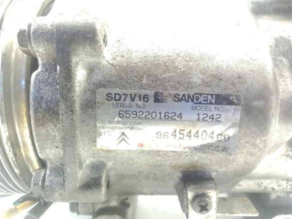 9645440480 COMPRESOR AA PEUGEOT 807 (E)|Desguaces La Cabaña