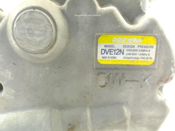 DVE12N COMPRESOR AA KIA STONIC (YB)|Desguaces La Cabaña