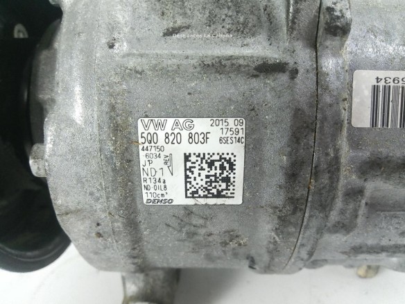 5Q0820803F COMPRESOR AA AUDI A3 Sportback (8VA, 8VF)|Desguaces La Cabaña