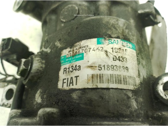 51893889 COMPRESOR AA FIAT FIORINO Furgón/ranchera familiar (225_)|Desguaces La Cabaña