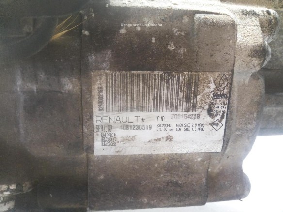 926000216R COMPRESOR AA DACIA SANDERO II|Desguaces La Cabaña