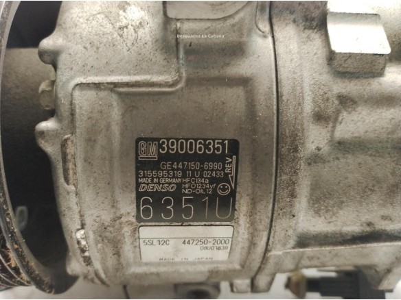 GE4471506990 COMPRESOR AA OPEL CORSA E Van (X15)|Desguaces La Cabaña