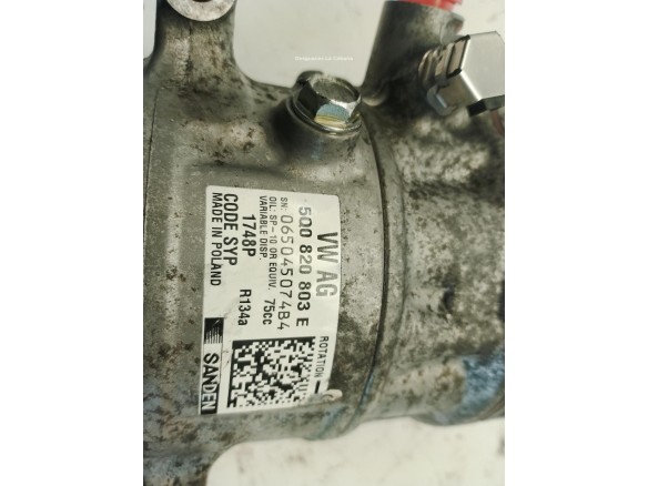 5Q0820803E COMPRESOR AA SEAT TOLEDO IV (KG3)|Desguaces La Cabaña